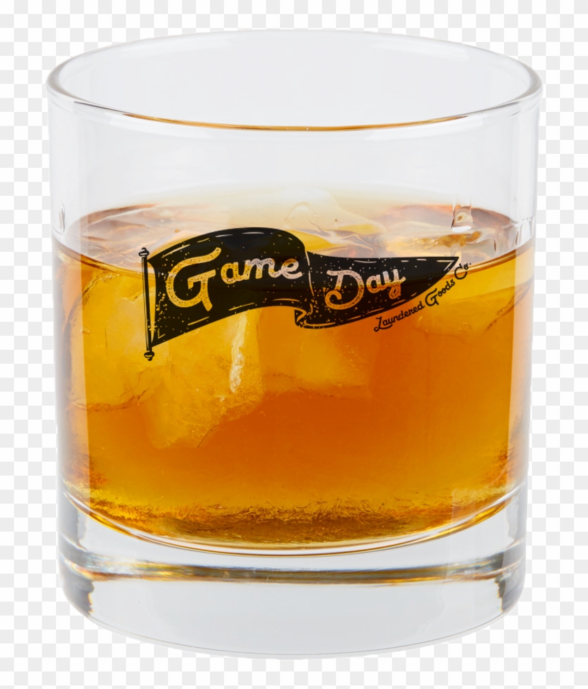 Game Day Rocks Glass - Whiskey Glasses Types Clipart #3918317