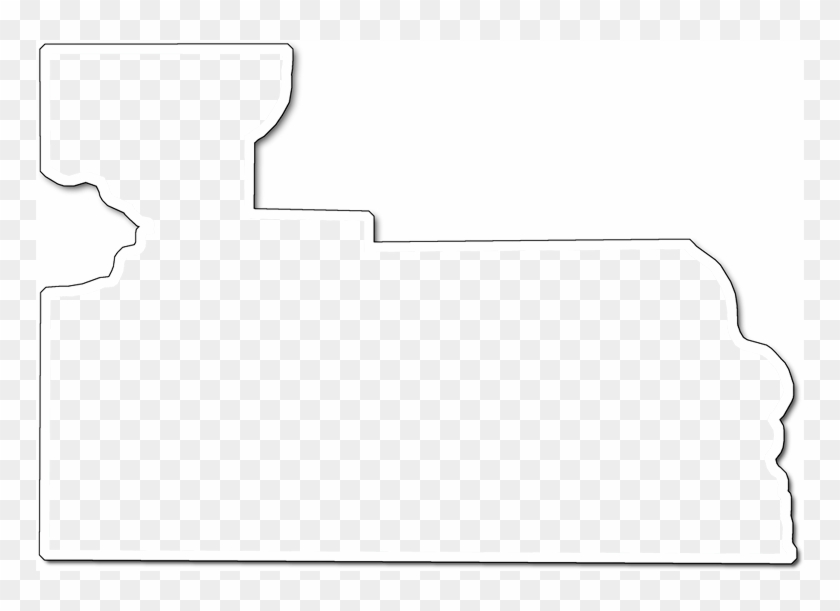 A Map Of Orange With An Outer Shadow Around The Map Clipart #3918580