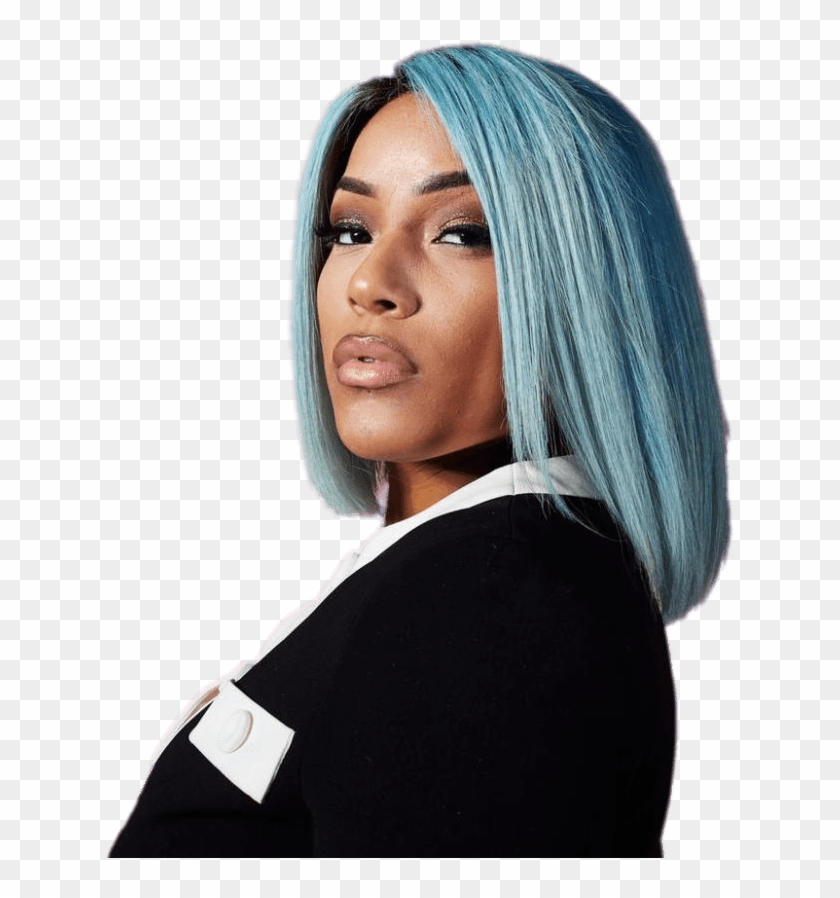 Stefflon Don Blue Hair Clipart