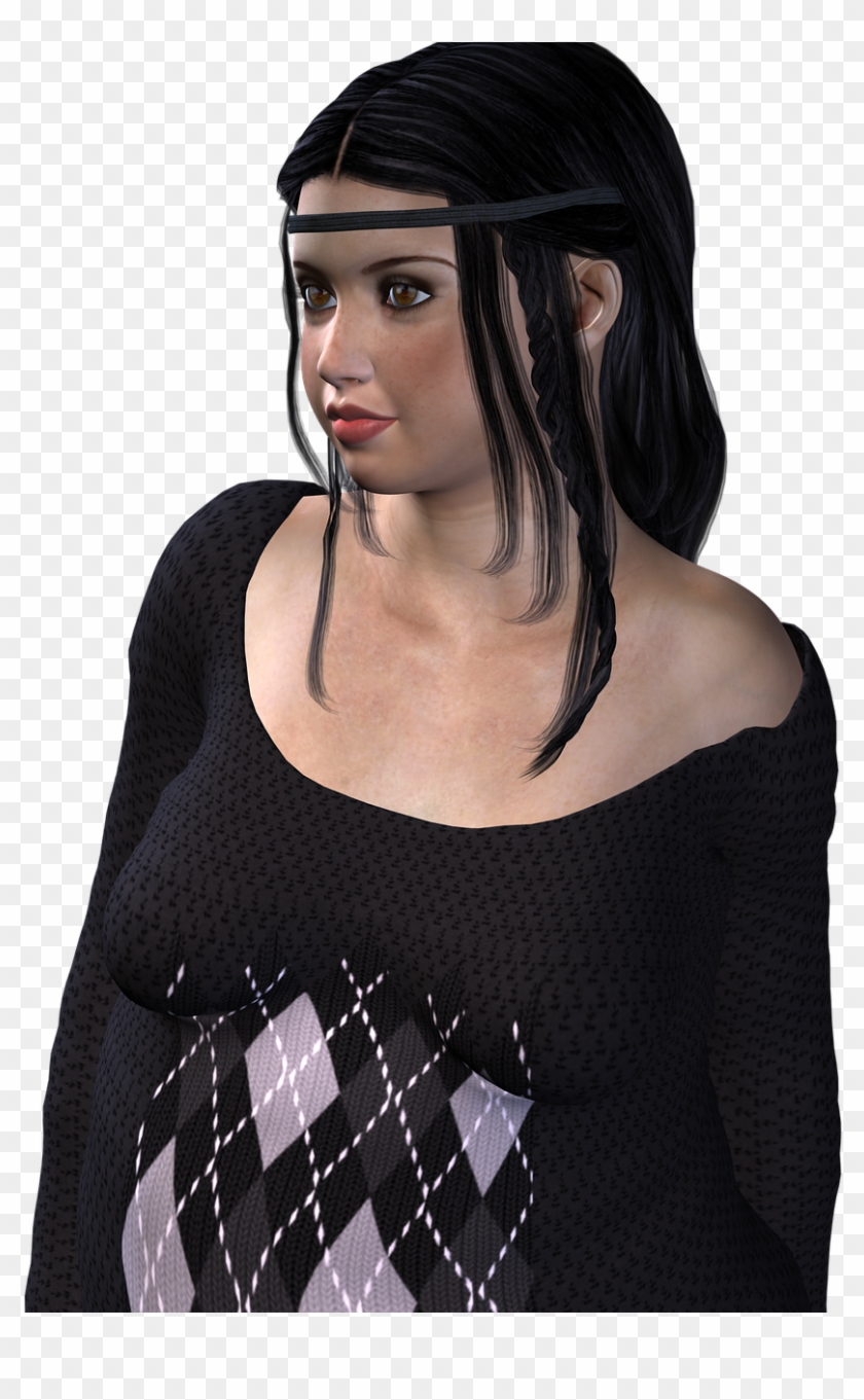 Girl Young School Cute Person Png Image - Girl Clipart #3918653