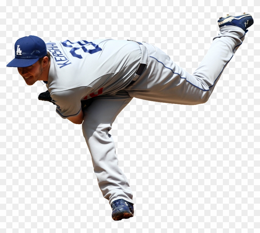 Clayton Kershaw Photo Kershaw-1 - Clayton Kershaw White Background Clipart #3918898