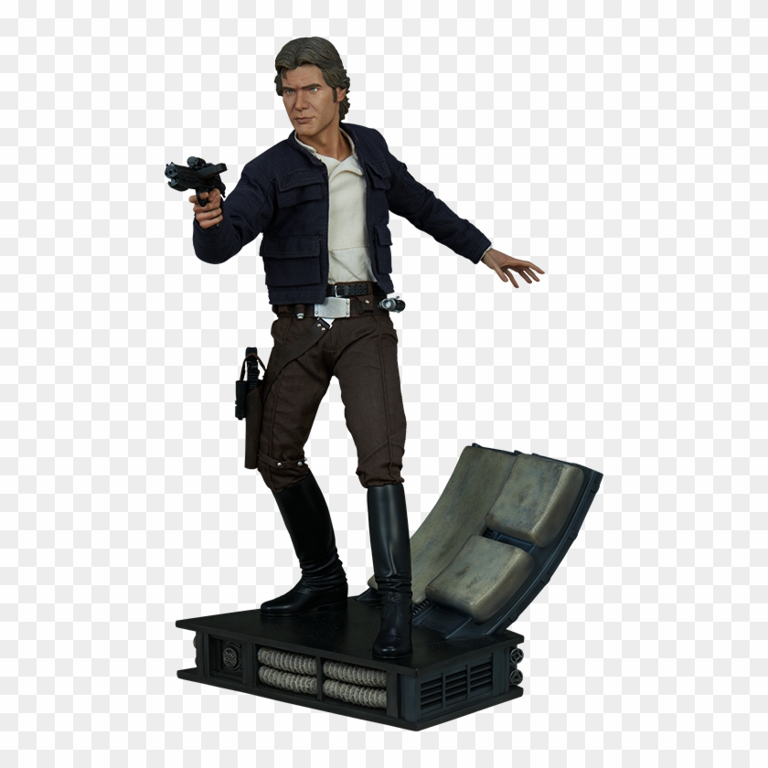 Han Solo Premium Format™ Figure Star Wars Han Solo, - Sideshow Han Solo Clipart