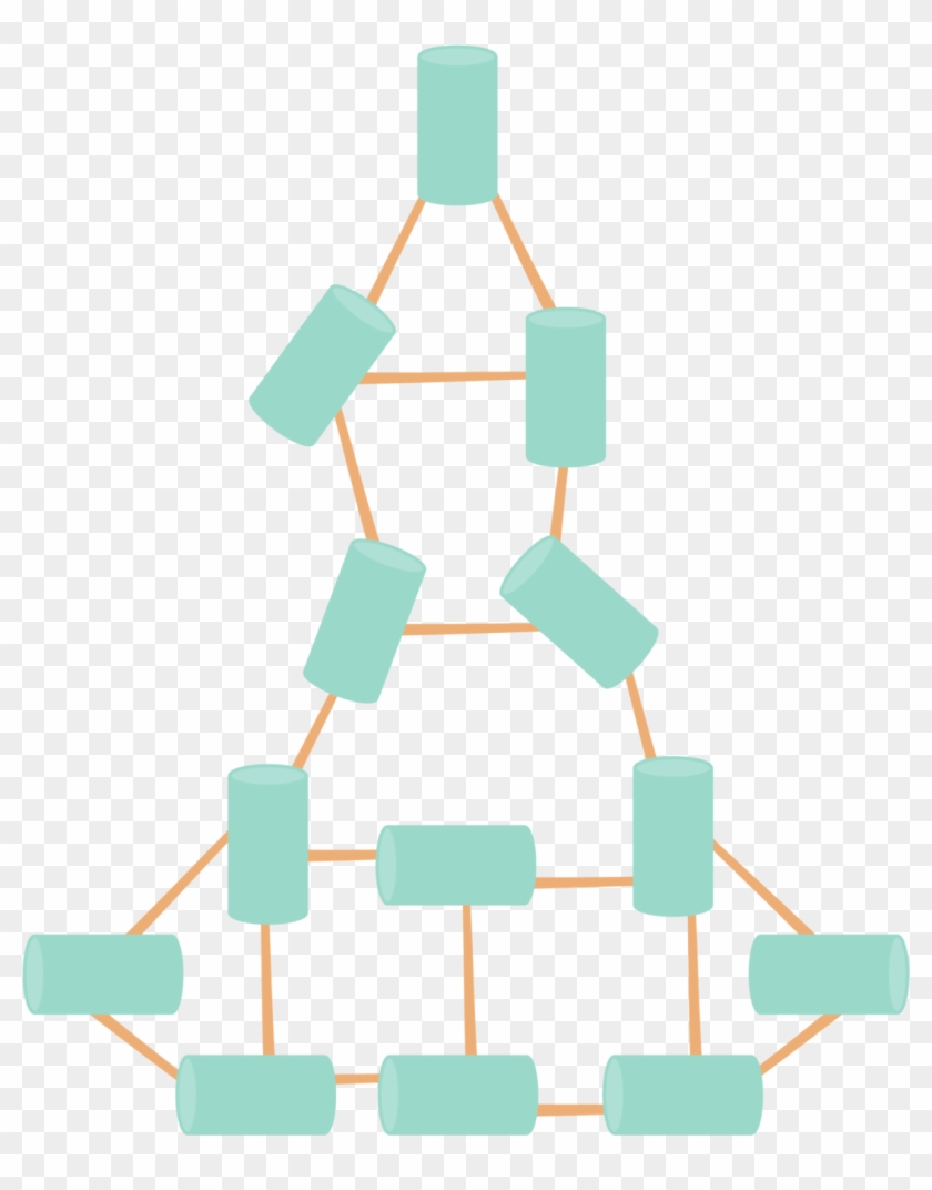 Toothpick Structure - Illustration Clipart #3919092