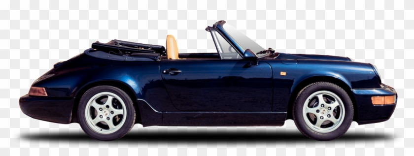 Porsche 911 Carrera 4 Cabrio - Porsche 964 Cabriolet Side View Clipart #3919140
