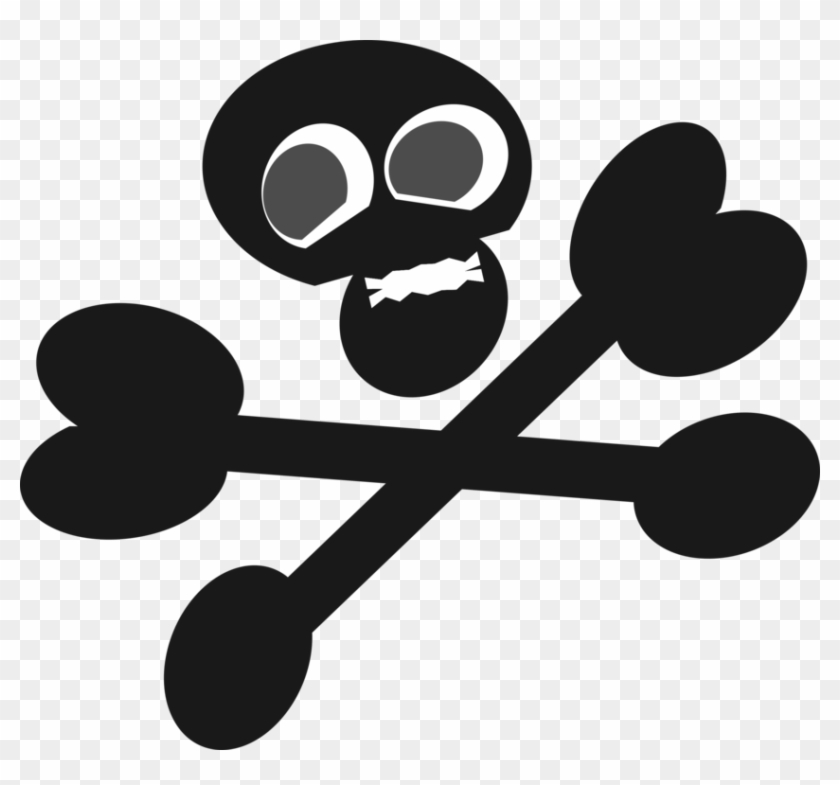 3rd Ss Panzer Division Totenkopf Bone Skull Waffen-ss - Pirata Preto E Branco Clipart #3919169