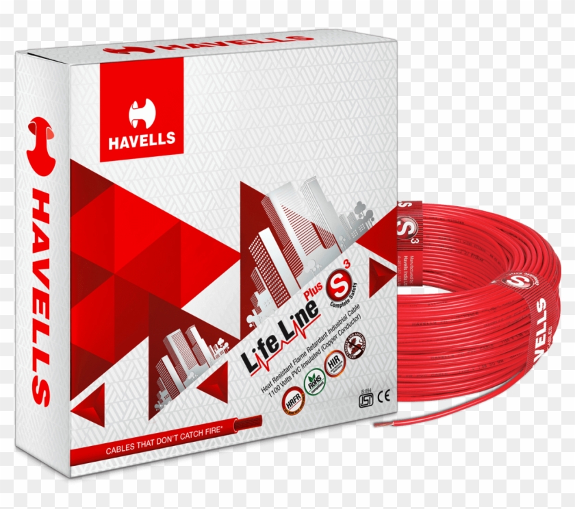 Life Line Plus S3 Hrfr Cables - Havells Cables Clipart #3919243