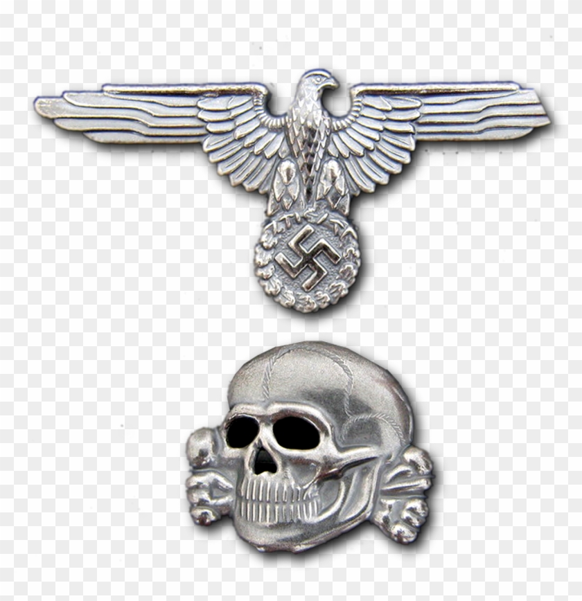 Ss Reichadler Und Totenkopf - Ss Skull Clipart #3919271