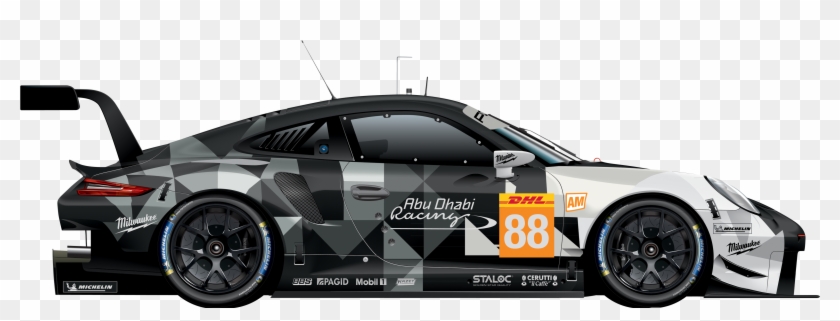 12th, - 2017 Porsche Rsr Le Mans Clipart