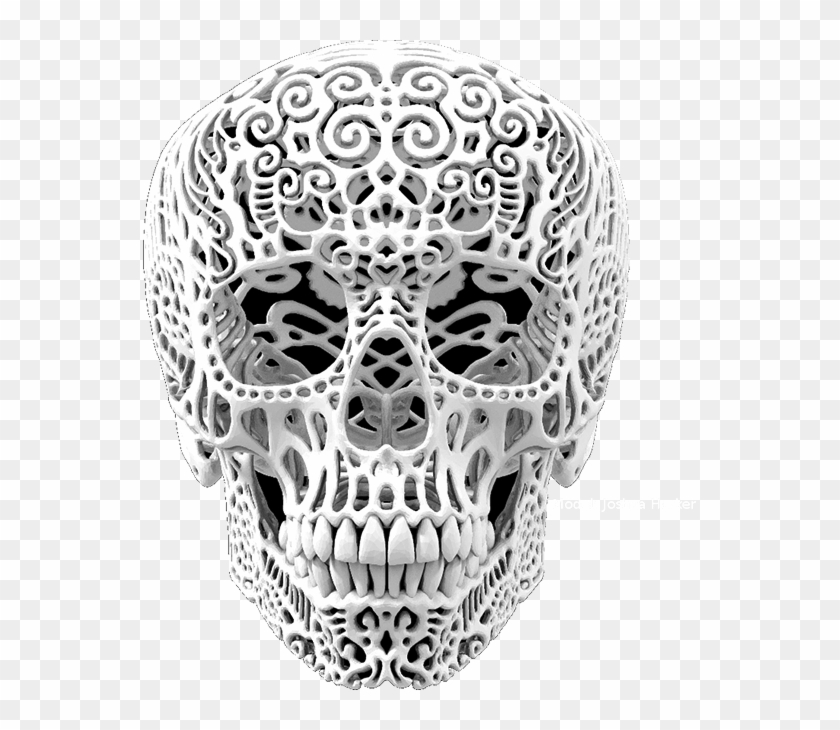 Totenkopf - Impression 3d Tete De Mort Clipart