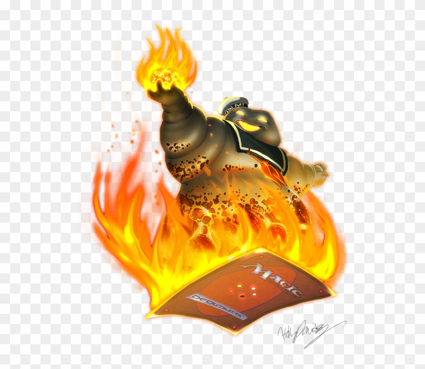 Stay Puft Magic Sm - Flame Clipart #3919460