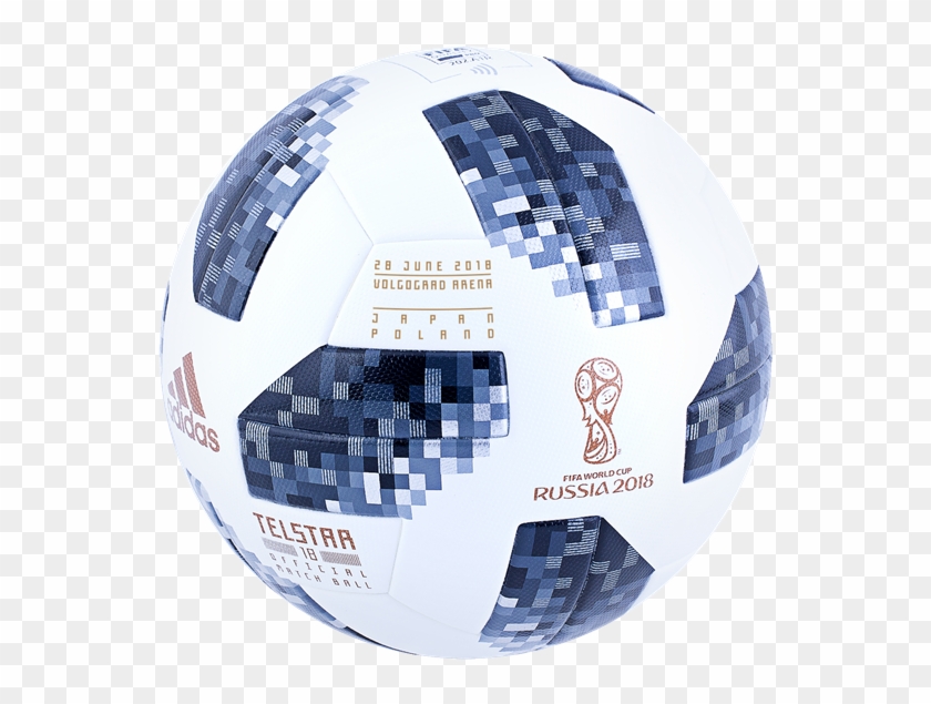 Adidas Telstar 18 World Cup Official Match Soccer Ball - Official Soccer Ball World Cup 2018 Clipart #3919558