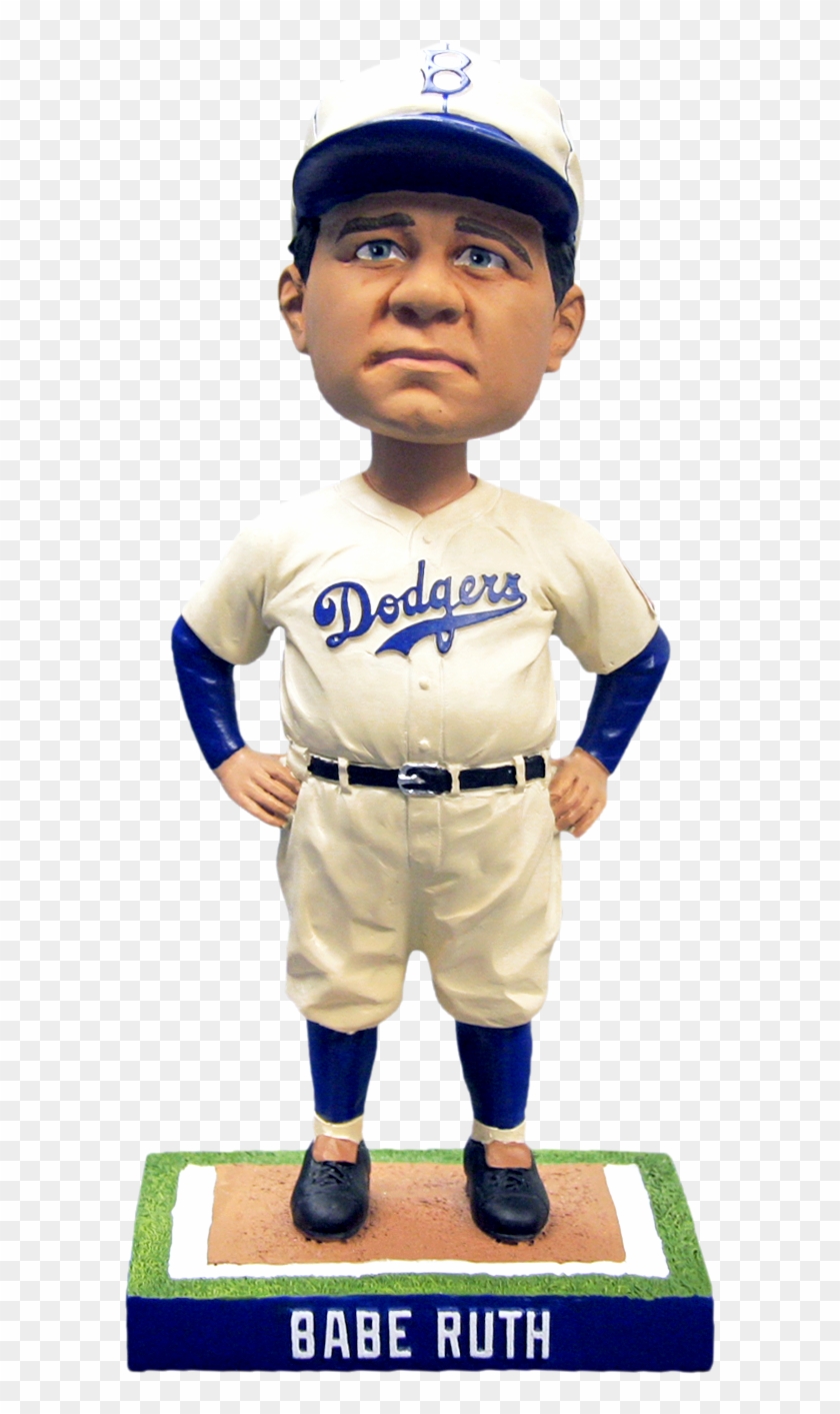 Babe Ruth Dodgers Bobblehead Clipart #3919694