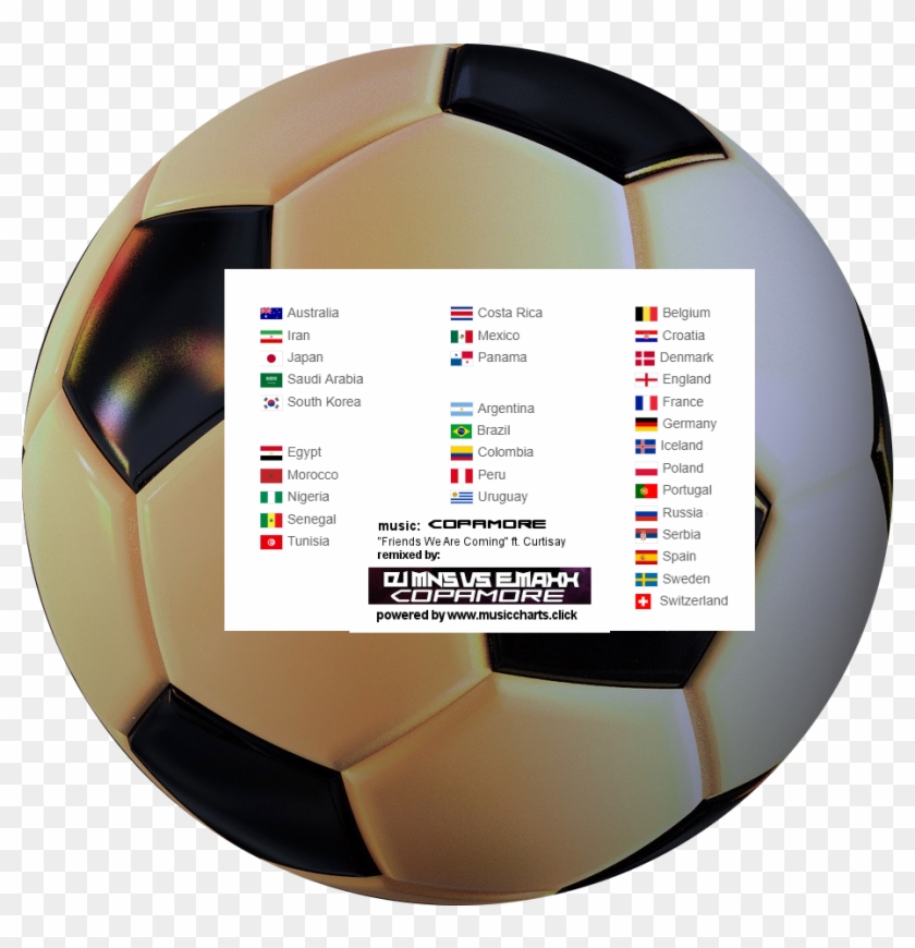 Football Worldcup - Soccer Ball Clipart #3920033