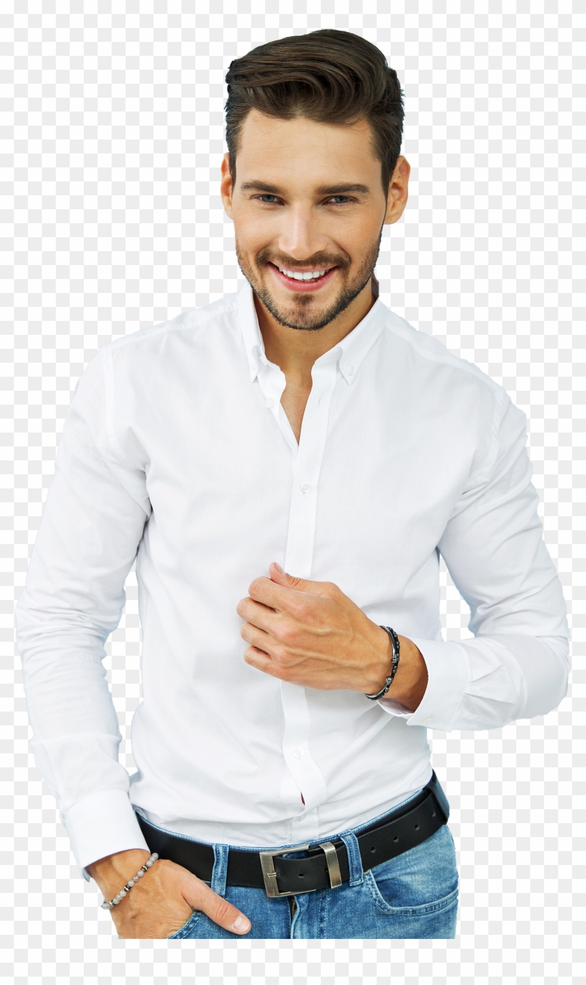 Herren T-shirt Mit Totenkopf - Male Shirt Model Clipart