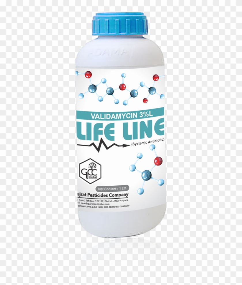 Life Line An Antibiotic Systemic Fungicide Highly Effective - Plastic Bottle Clipart #3920402