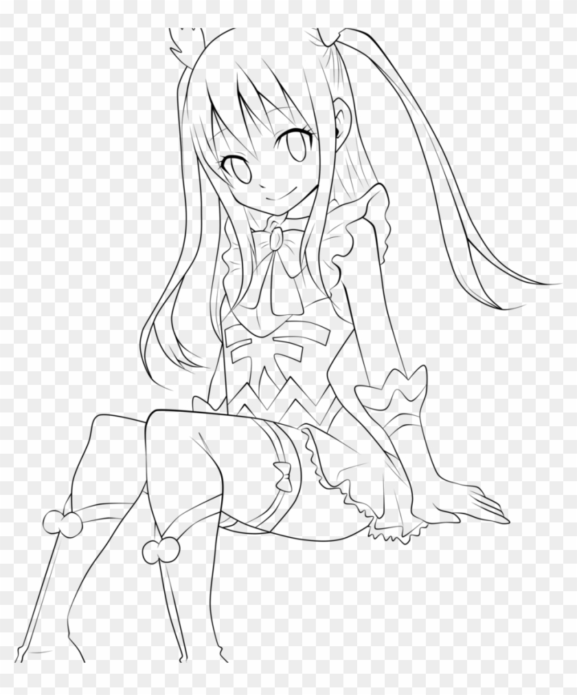 Fairy Tail Coloring Pages Natsu Tale Happy Online Fordults - Line Art Clipart