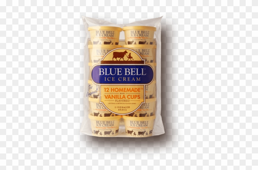 Homemade™ Vanilla Cups - Blue Bell Ice Cream Little Cups Clipart #3920997