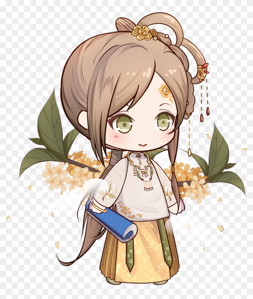 Osmanthus Cake , Png Download - 食 之 契约 桂花 糕 Clipart