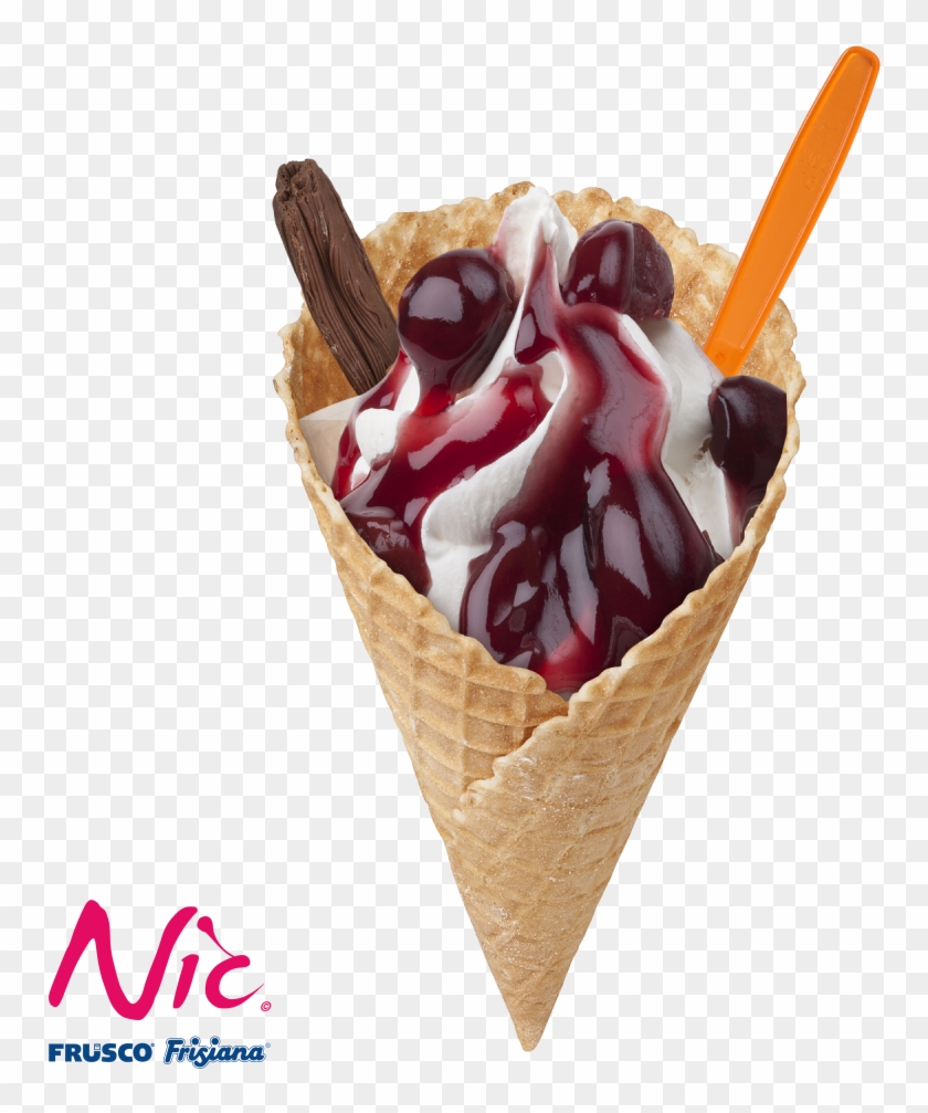 Super Cone Cherry Png-545kb - Super Cone Ice Cream Clipart #3921310