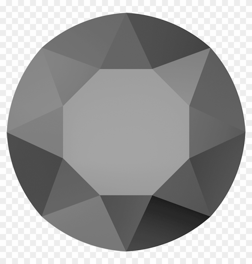 Premium Hot Fix Rhinestones-6ss - Circle Clipart