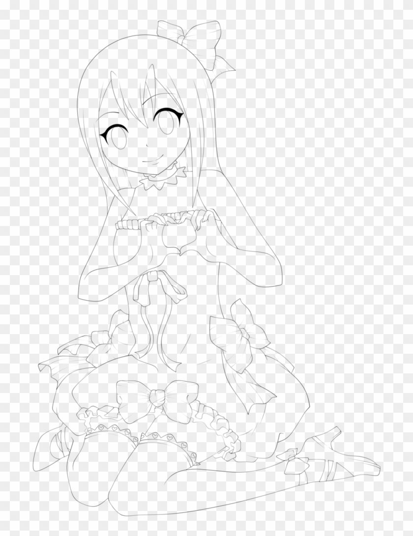 Wendy Marvell By Nalulivesforever - Line Art Clipart