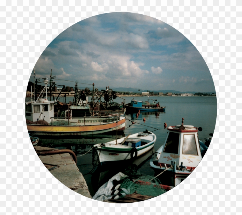 Boat Scene - Harbor Clipart