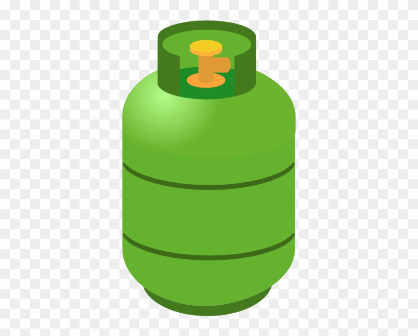 Clip Library Fuel Gas Cylinder Clip Art Green Transprent - Gas Tank Png Tra...
