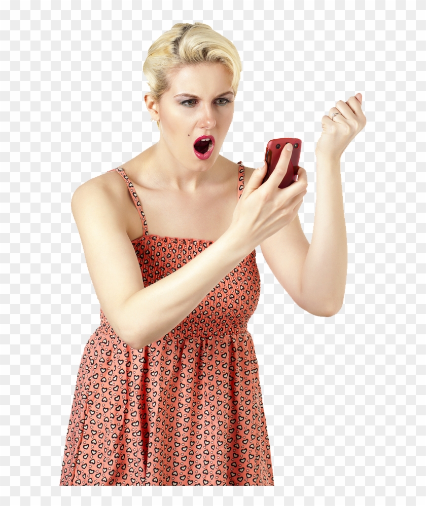 Woman Angry Png , Png Download - Transparent Angry Girl Png Clipart