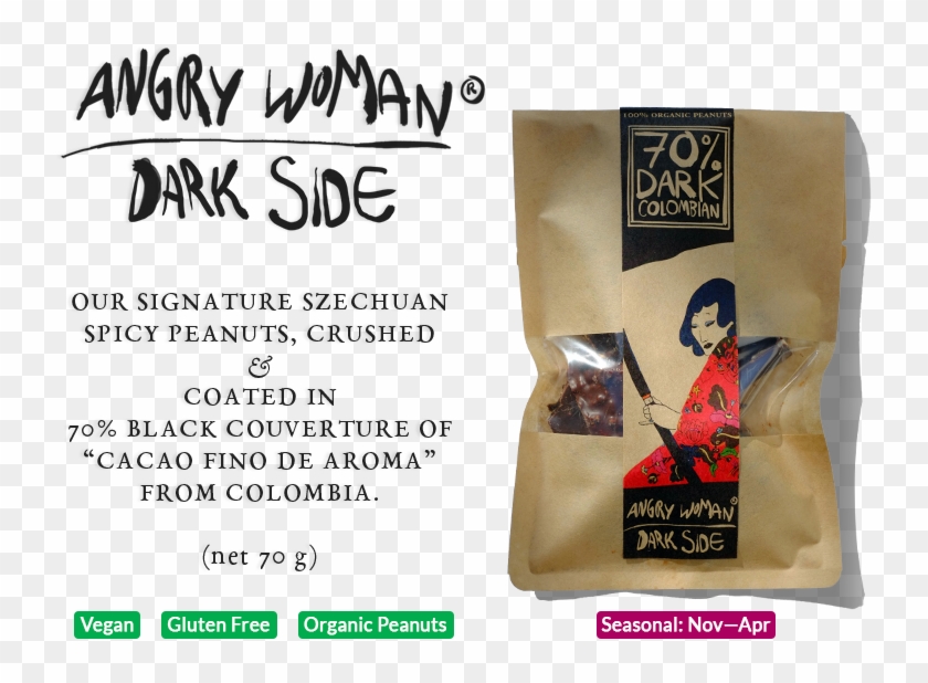 Angry Woman - Paper Bag Clipart #3923193