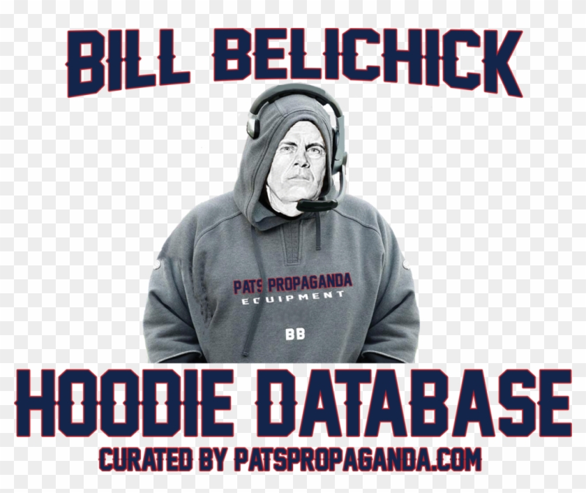Bill Belichick Hoodie Rain Clipart #3923195
