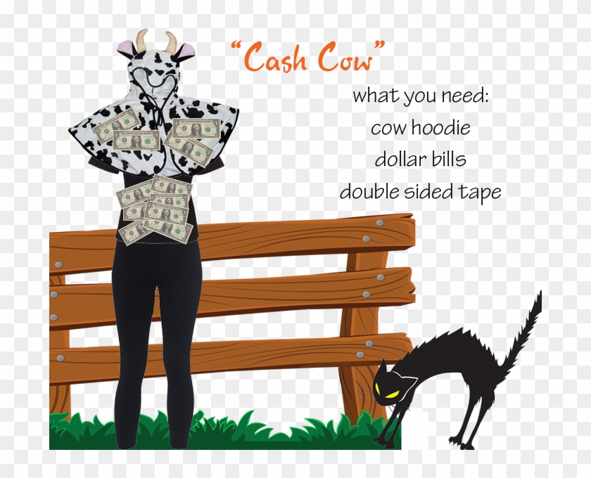 Cash Cow Costume For - Cartoon Clipart #3923315