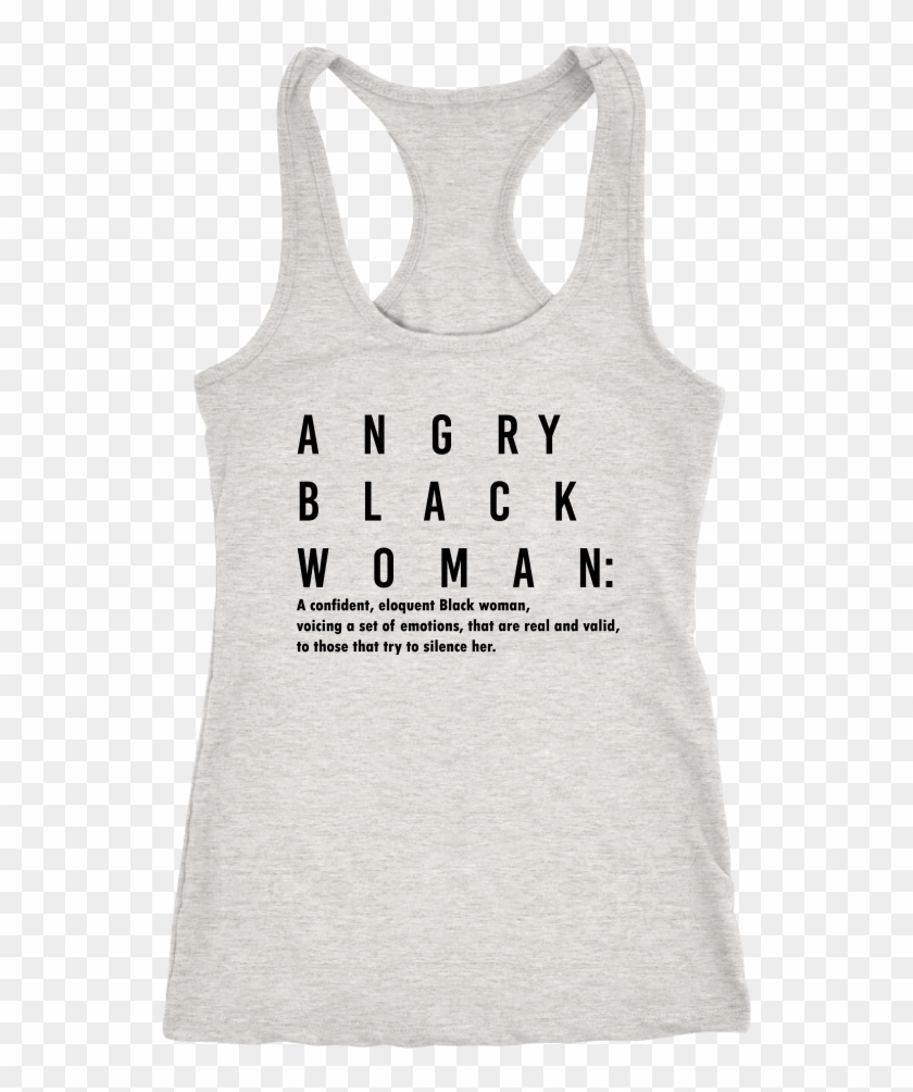 Angry Black Woman Tank - T-shirt Clipart #3923417