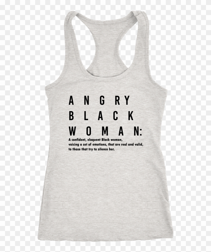 Angry Black Woman Tank - T-shirt Clipart