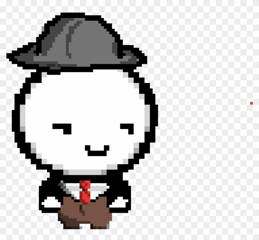 Body Guard - Binding Of Isaac Pixel Art Clipart