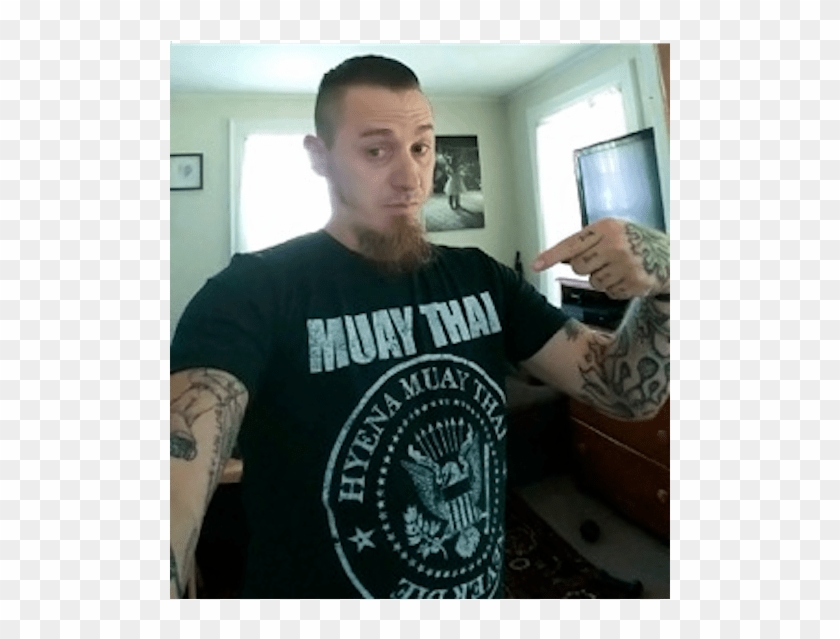 Ramones Style Muay Thai T-shirt - Tattoo Clipart #3923943