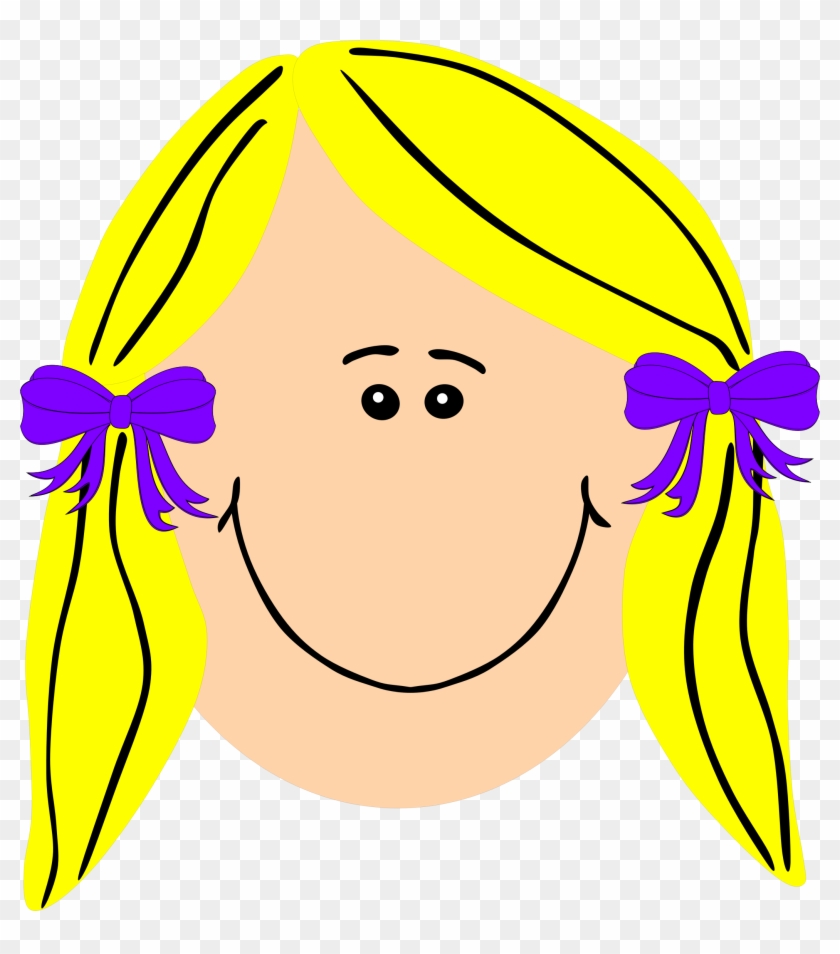 Blond Long Haired Big Image Png - Blond Girl Clip Art Transparent Png #3924518
