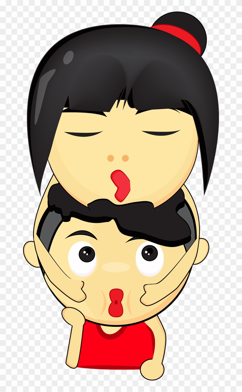 Cute Couples Men& - Cartoon Clipart #3924741