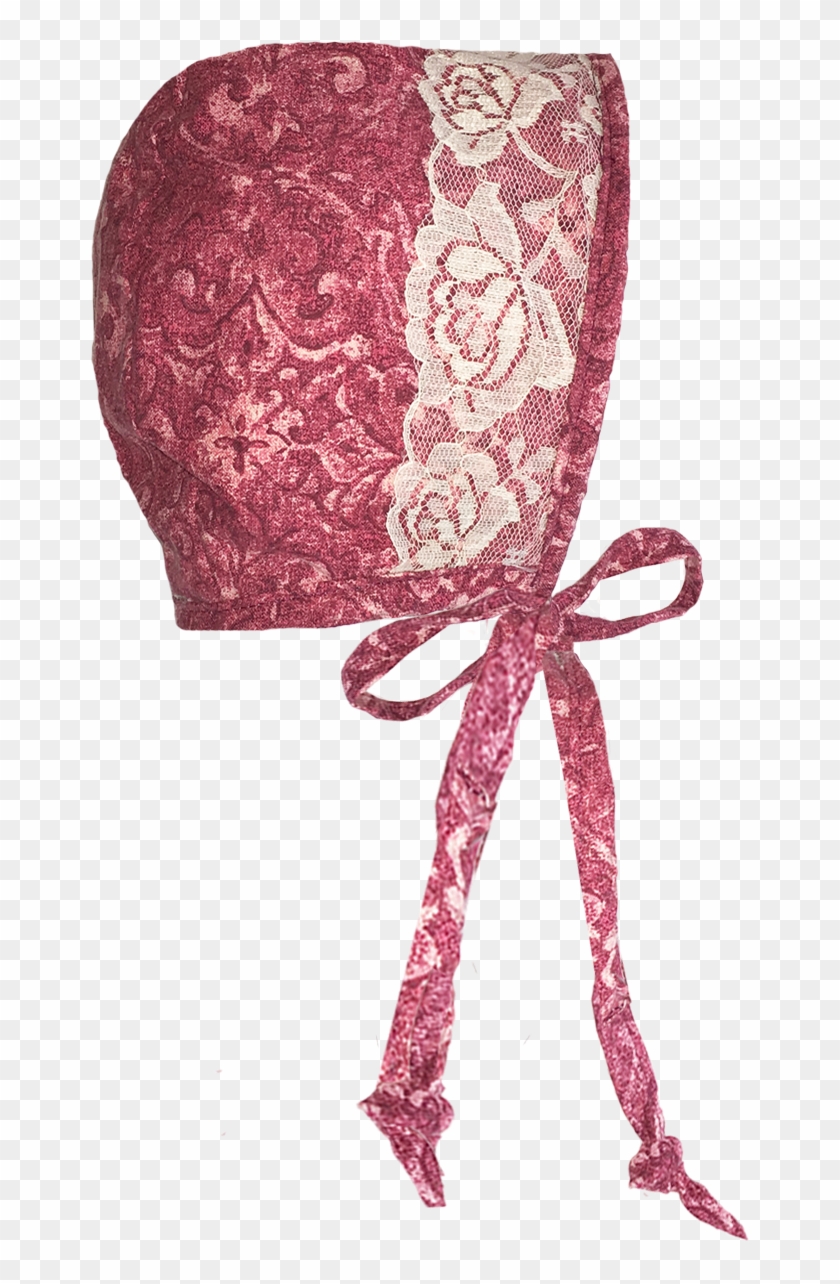 Sweetpea Handmade Baby Bonnet - Lace Clipart