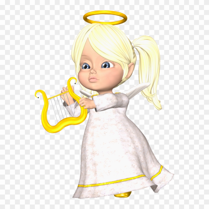 View Full Size - Blond Angel Clipart
