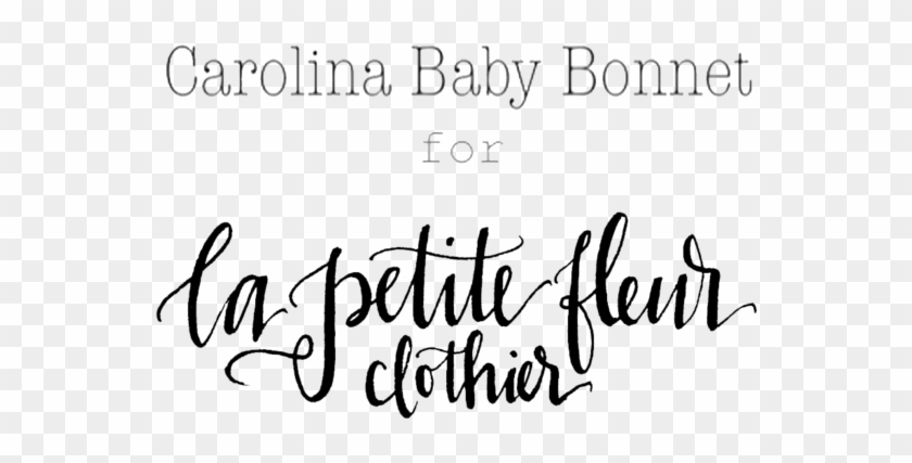 Baby Boy Bonnet- Fog Gingham And Ivory Corduroy La - Calligraphy Clipart