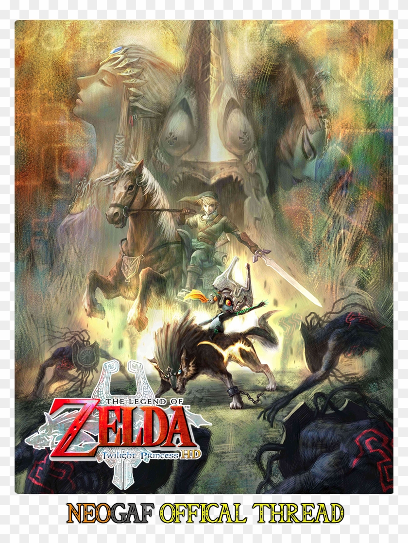 Wii U Release Date - Legend Of Zelda Twilight Princess Poster Clipart