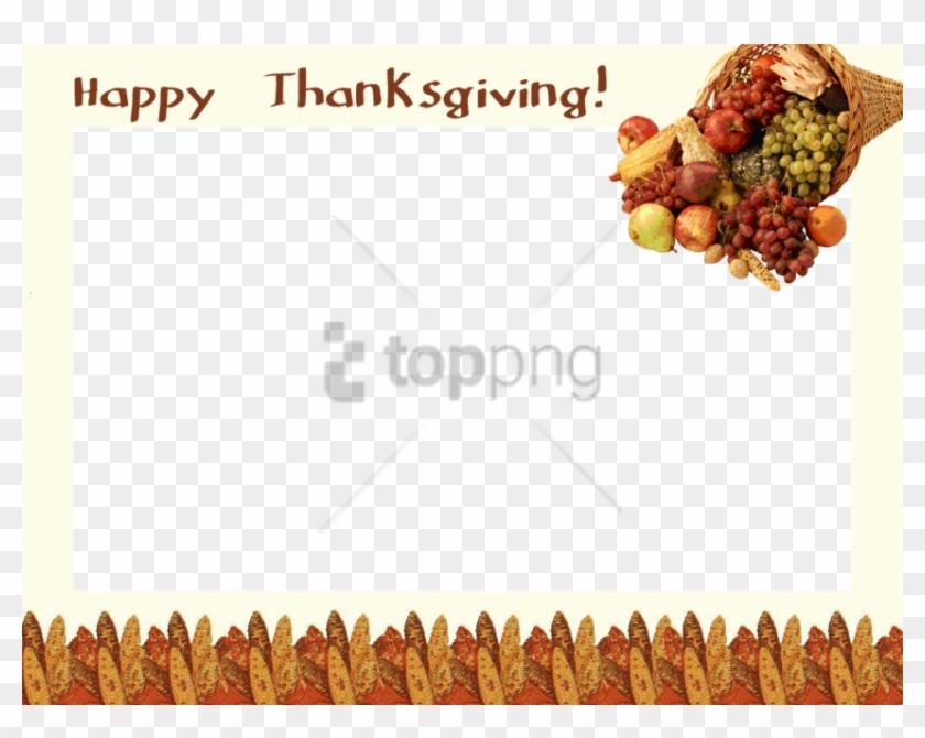 Free Png Thanksgiving Day Frame Png Image With Transparent - Montessori Autumn Materials Clipart #3925102
