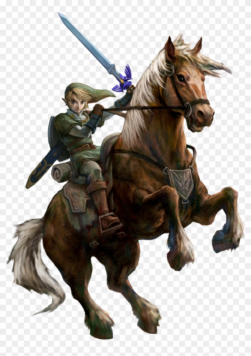 Link Images Link Hd Wallpaper And Background Photos - Legend Of Zelda Twilight Princess Epona Clipart #3925188