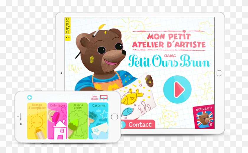 Iphone-pob Atelier - Petit Ours Brun Volume 2 Clipart #3925324