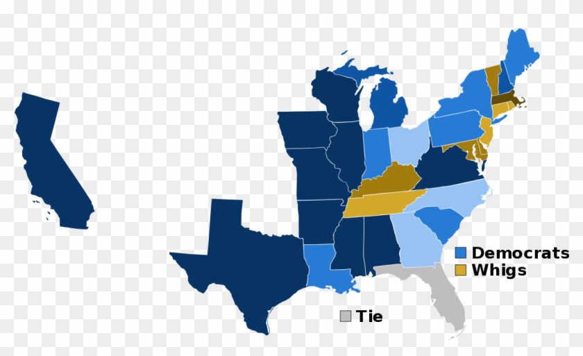 Red Map Of America Clipart