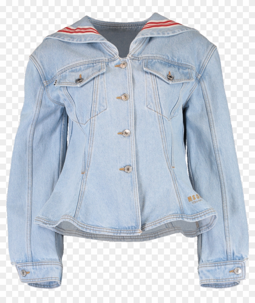 Sailor Denim Jacket - Pocket Clipart