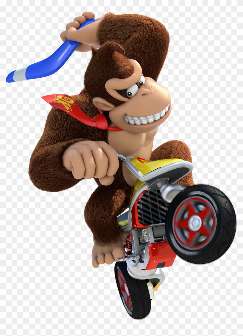 Nintendo's Renders Have Been Pretty Crazy This Generation - Mario Kart 8 Deluxe Donkey Kong Clipart #3926040