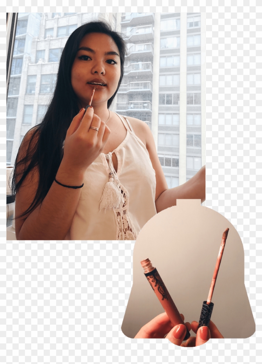 Kat Von D Everlasting Liquid Lipstick In Lolita - Girl Clipart #3926530