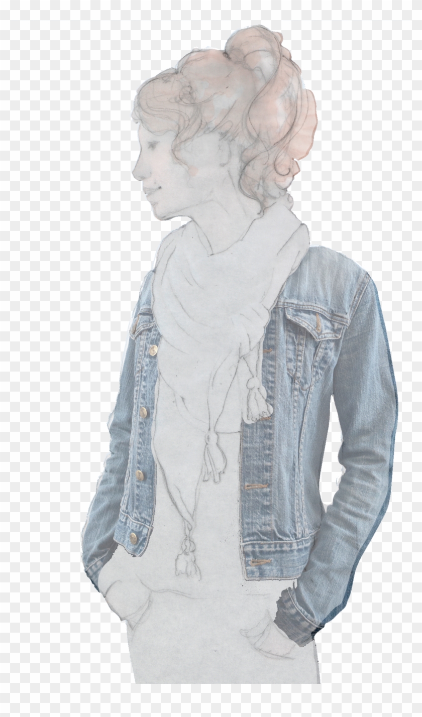 From Jeans Jacket Frei - Visual Arts Clipart #3926743