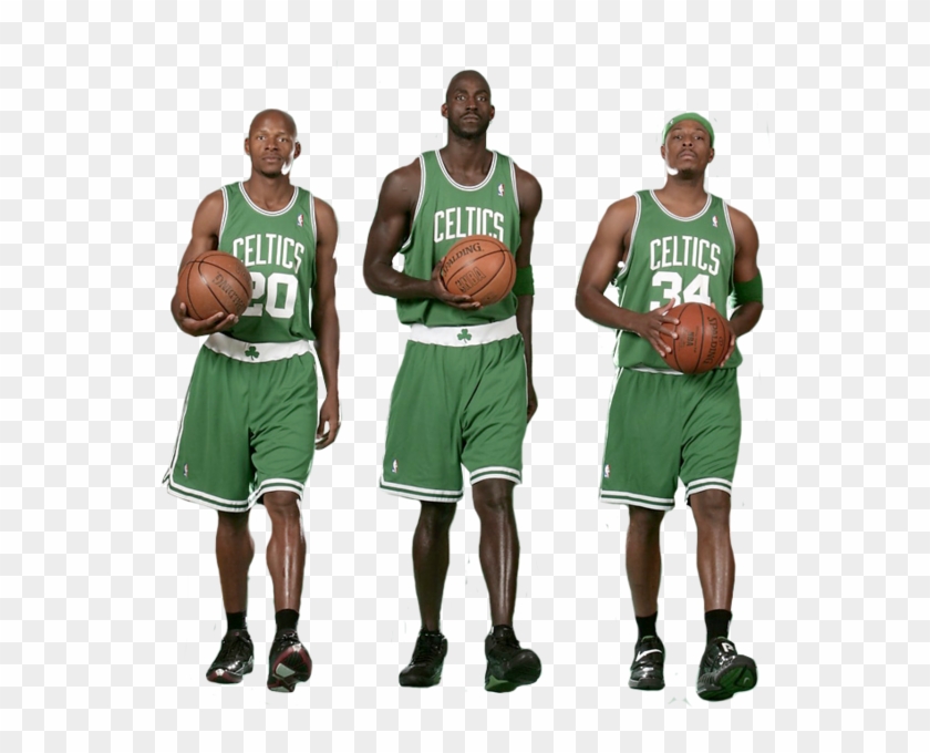 Boston Celtics Big 3 - Celtics Big 3 Png Clipart #3926886